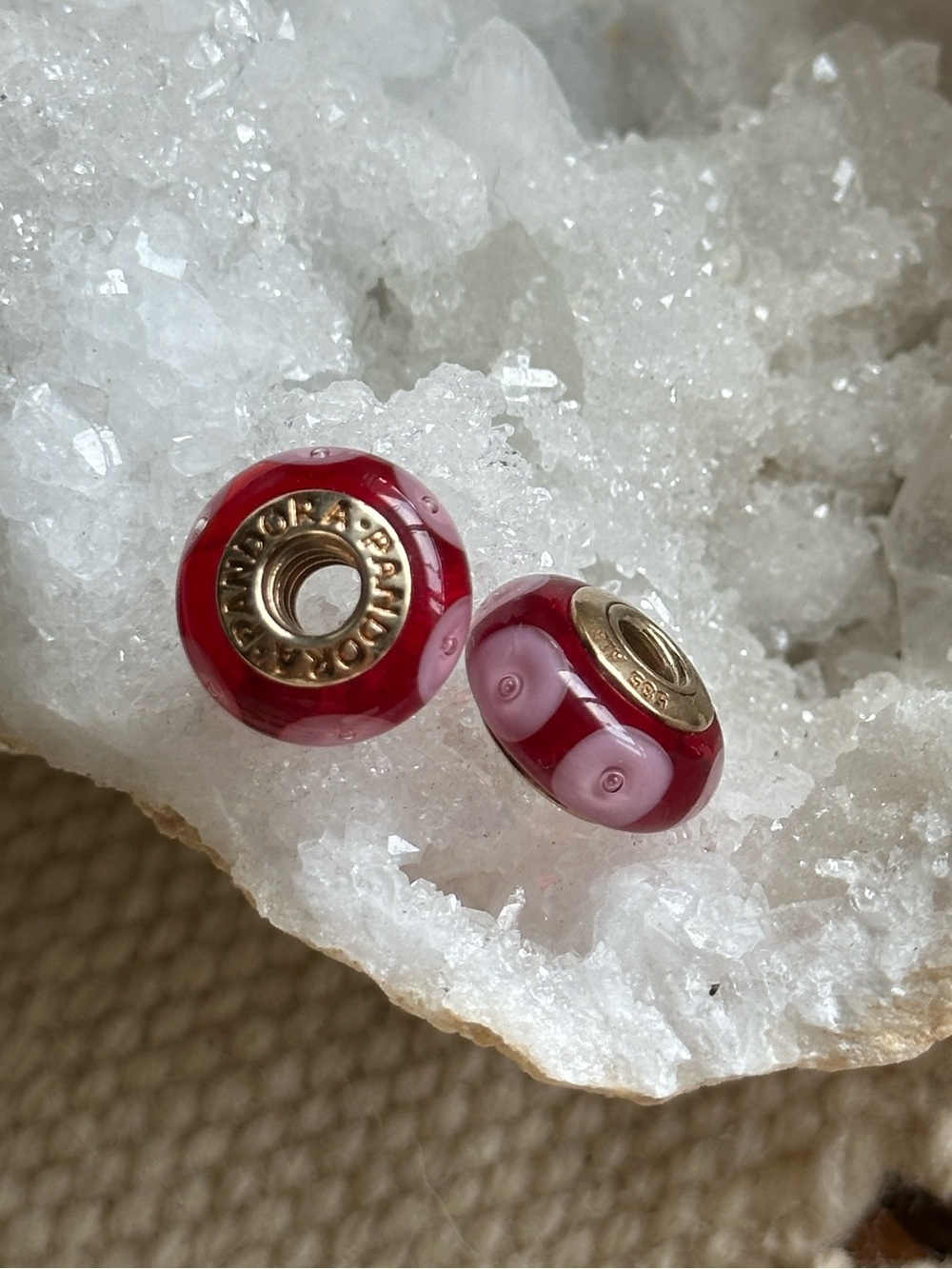Pandora 14k Gold Mystic Muranos